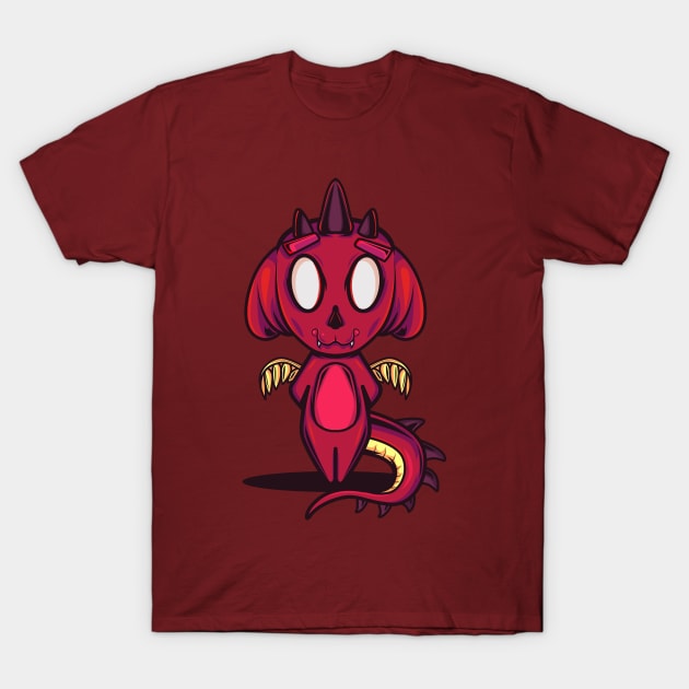 Cute Dragon Child T-Shirt by ffsfikri